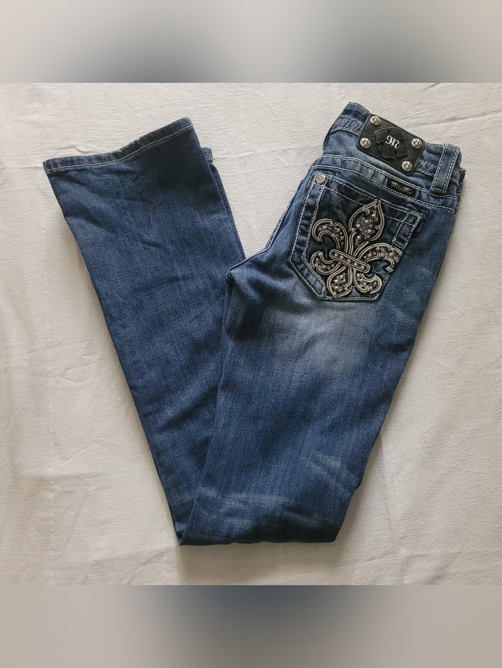 Miss Me Size 27 Signature Boot Jeans